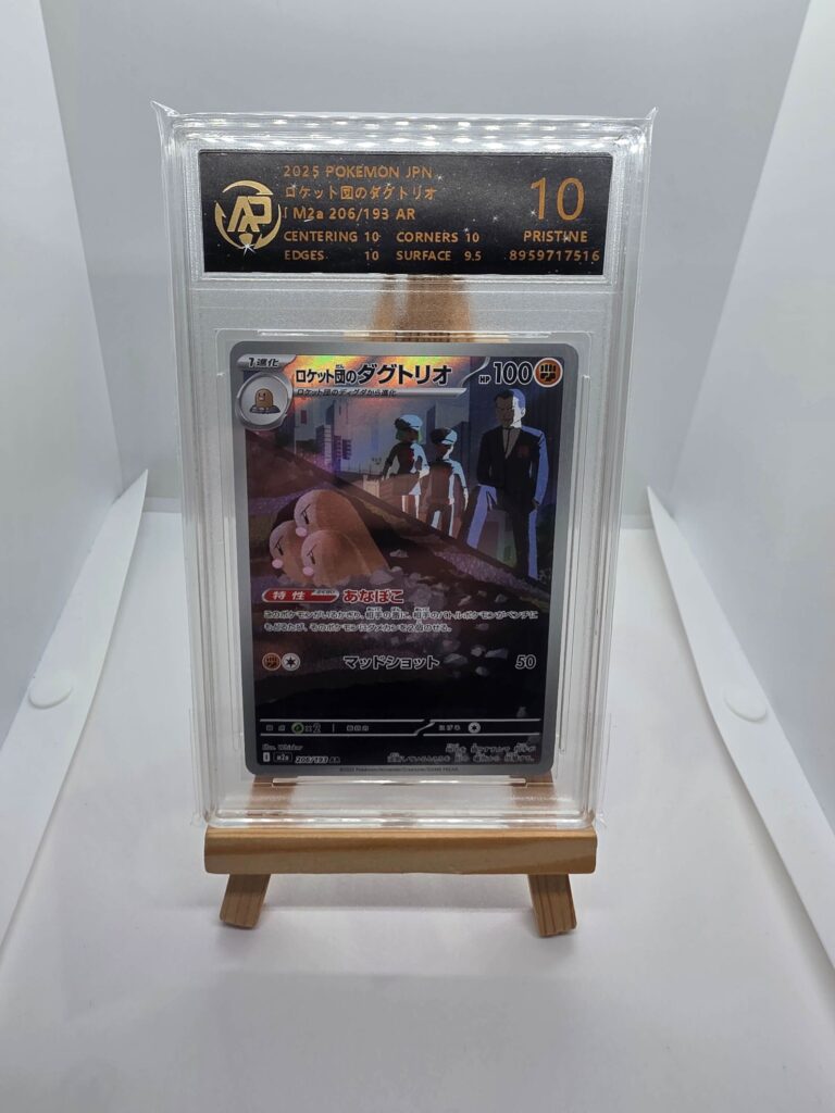 Dugtrio del Team Rocket gradato 10 JAP