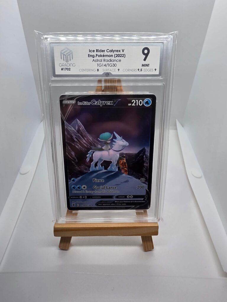 Ice Rider Calyrex V gradato 9 di Lucentezza Siderali