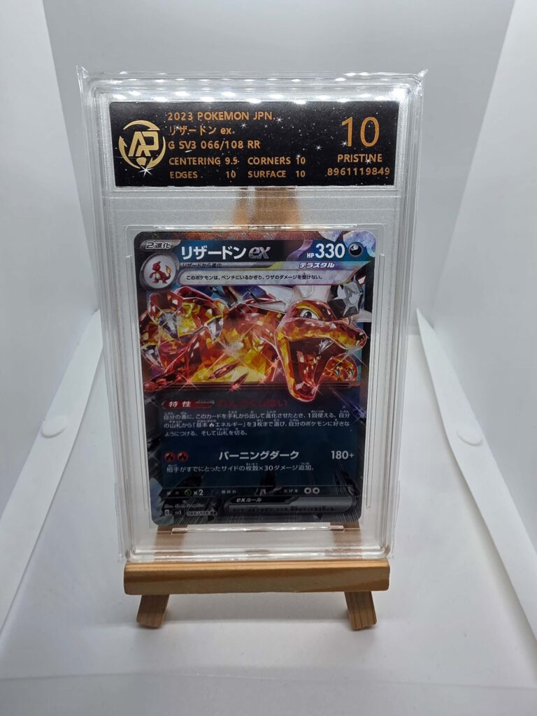 Charizard EX Ruler of the Black Flame gradato 10 JAP