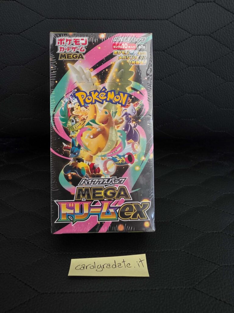 Booster box Mega Dream Ex giapponese originale