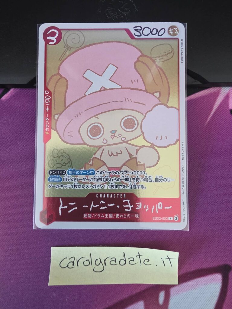 Carta Tony Tony.Chopper EB02-003 promo