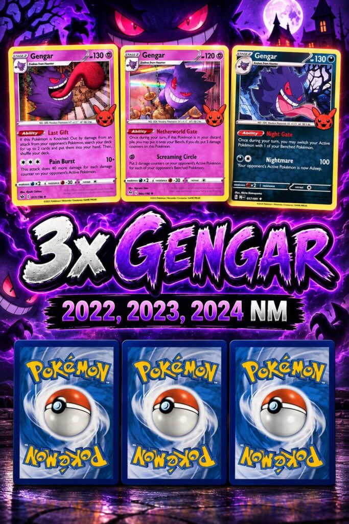 Carte di Gengar Trick or Trade